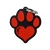 Serce na łapce
