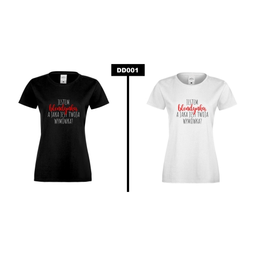 Jestem blondynką... DD001