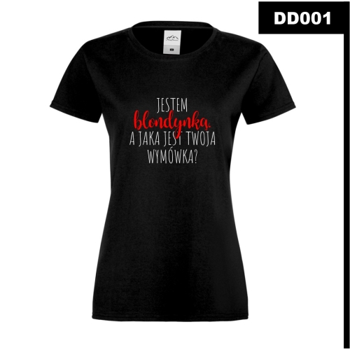 Jestem blondynką... DD001