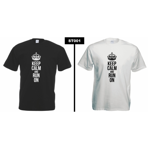 Keep Calm and Run On ST001