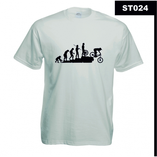 Koszulka SPORT ST024 Ewolucja kolarza